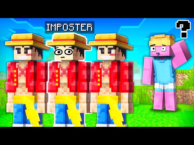 We Played Hide and Seek as One Piece Characters in Minecraft