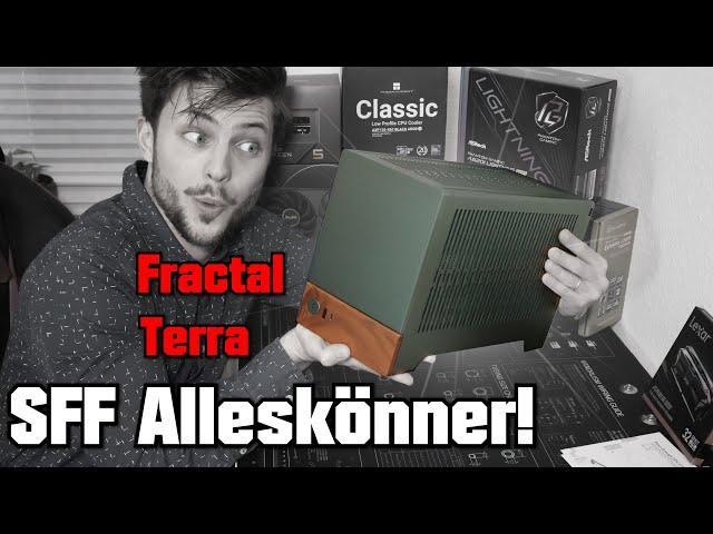 SFF Alleskönner! 😲 Fractal Design Terra Jade Grün & Walnussholz Mini-ITX Gehäuse Review 2024