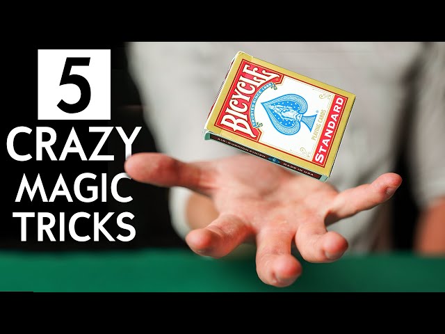 5 CRAZY Magic Tricks You Can Do RIGHT NOW | Revealed