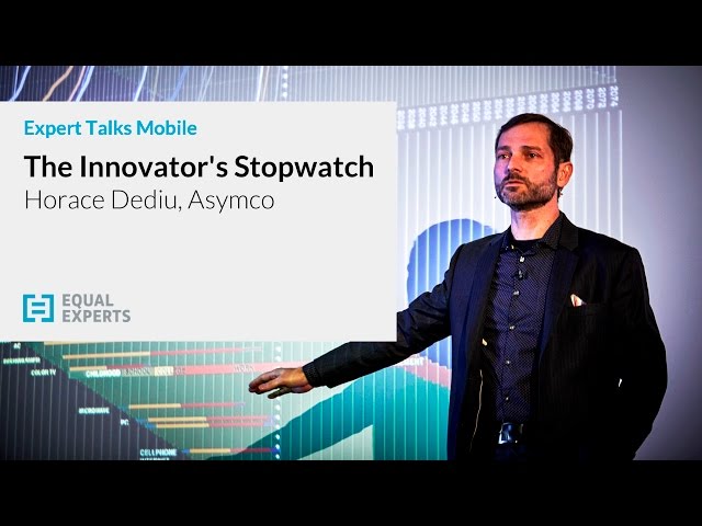Horace Dediu, Asymco - The Innovator's Stopwatch: When Timing is Everything
