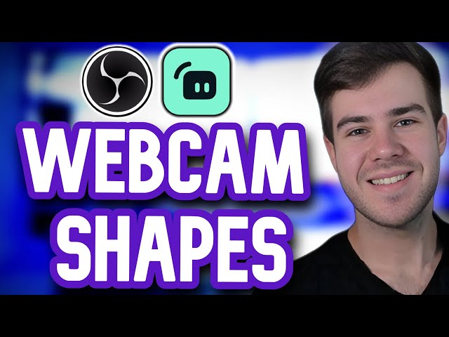 How To Add Rounded Corners & Shapes To Your Webcam ✅
