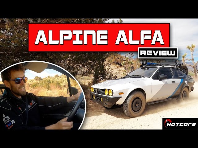 Watch This 1985 Alfa Romeo Safari Car Have Fun In The Desert | Retro Review