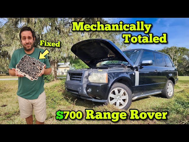 I Fixed a Mechanically Totaled $700 Range Rover. Here's How Much the Repairs Cost...