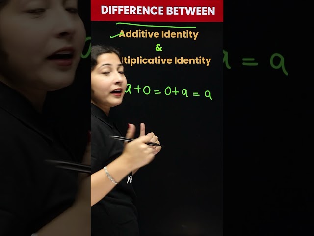 Additive Vs. Multiplicative Identity: Do You Know The Difference? 👩‍🏫🔢#mathsmagic #mathskills