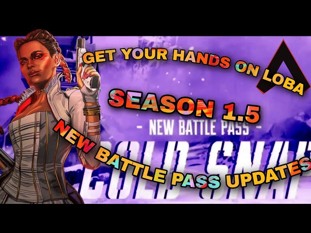 ALL NEW APEX LEGEND MOBILE 1.5 UPDATE || ALL NEW BATTLE PASS,NEW LEGEND,GUN SKINS AND MANY MORE