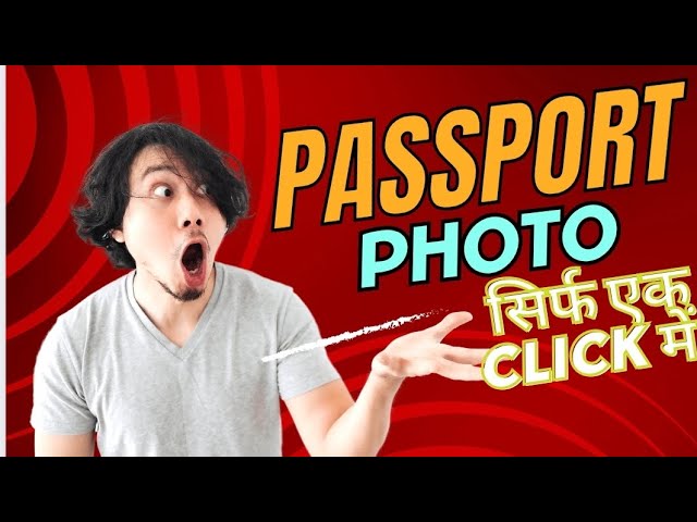 Passport photo maker ai tools | passport size photo free @technicaldhoni