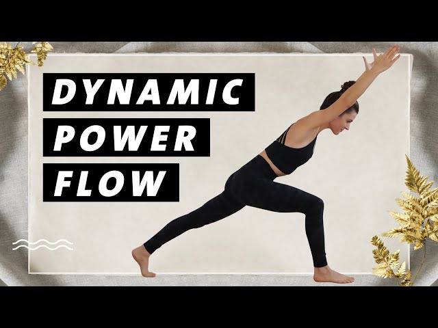 Yoga Ganzkörper Flow | Dynamisch & Kraftvoll | 30 Min. Yoga Workout Mittelstufe | Dynamic Power Flow