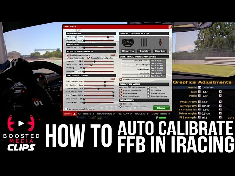 iRacing - How To Auto Calibrate Force Feedback