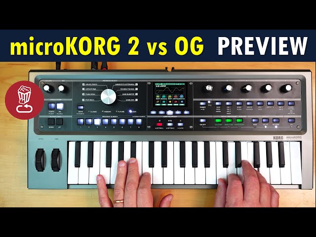 MicroKORG 2 vs the OG // Here’s a preview of what’s new