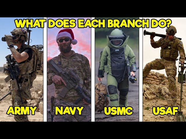 WHY DOES EVERY MILITARY BRANCH HAVE EOD? (EXPLOSIVE ORDNANCE DISPOSAL)