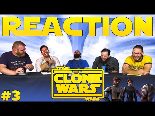 Star Wars: The Clone Wars #3 MOVIE REACTION!!