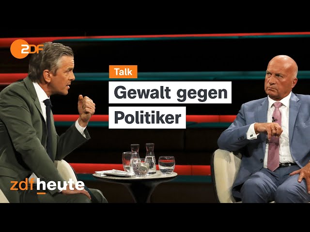 Kontroverse Debatte nach Angriff auf Politiker | Markus Lanz vom 18. April 2024
