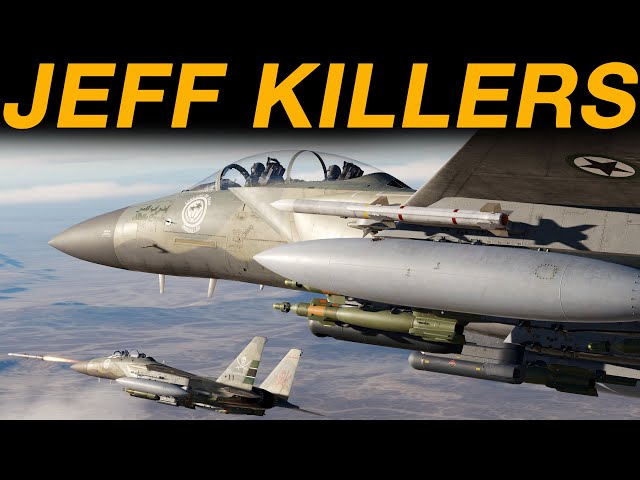 Leading a Massive Hunter-Killer SEAD Mission in the DCS F-15E Strike Eagle