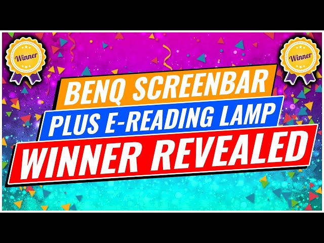 BenQ Screenbar Plus Giveaway [WINNER!]