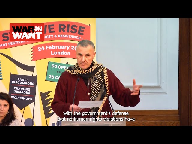 Omar Barghouti speaks at #AndStillWeRise festival