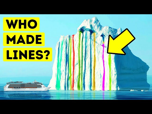Not All Icebergs Are White: What Makes Them Rainbow?