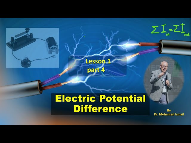 13- L1 part 4: The electric potential difference