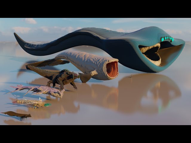 Ultimate 80+ Sea Monsters 3D Size Comparison 2024: Bloop VS El Gran Maja