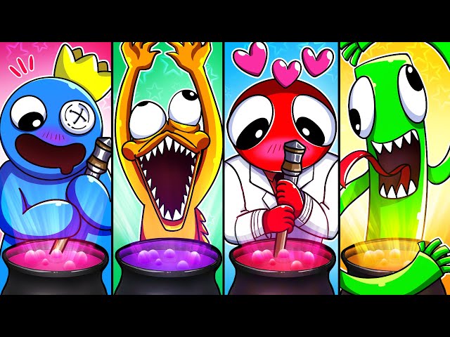 [Best Animation] Rainbow Friends Brewing Cute Lover! | Rainbow Friends & Poppy Playtime3 | SLIME CAT