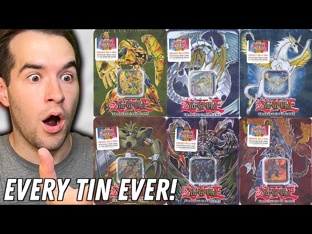 Opening EVERY 2007 Yugioh Tin EVER MADE!