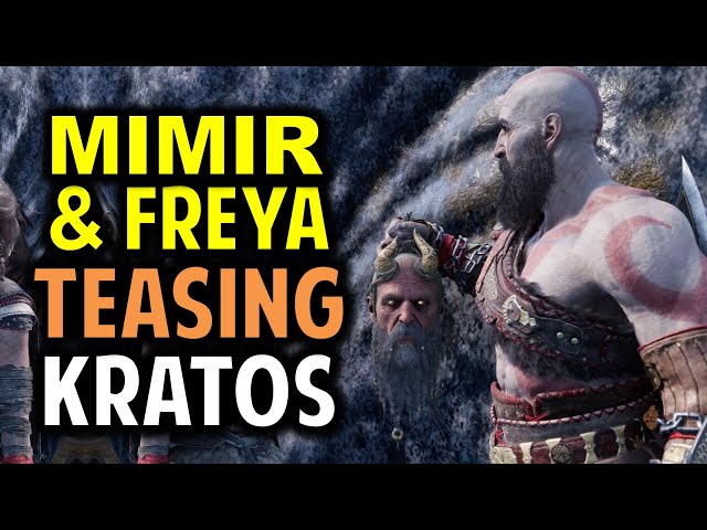 Mimir & Freya Tease Kratos for being Extra-Cautious | God Of War Ragnarok