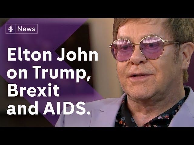 Elton John interview: My fan Trump could be the President who stops AIDS