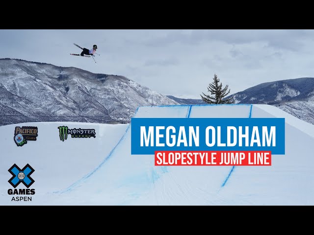 Megan Oldham: Slopestyle Jump Line | X Games Aspen 2023