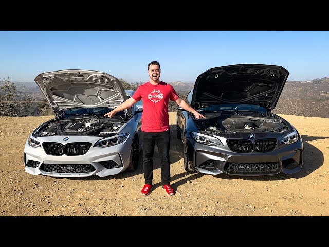 2019 BMW M2 Competition VS. 2017 M2 HEAD TO HEAD REVIEW!