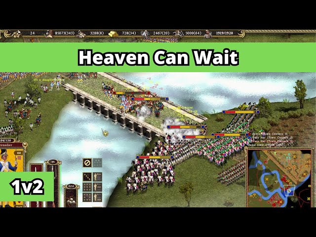 (1 vs 2) Heaven Can Wait | Prussia vs Prussia + Rhine | Cossacks 2: Battle for Europe