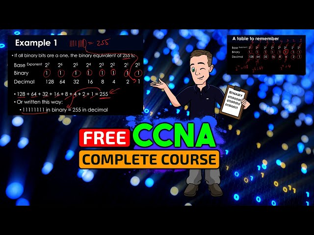 Binary IP Conversions  | Free CCNA 200-301 Course | Video #14