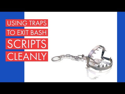 Using Trap to Exit Bash Shell Scripts Cleanly - Linux Tutorial