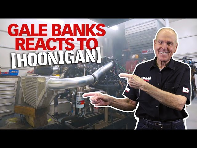 Gale Banks Reacts to HOONIGAN 1,000 HP Compound Turbo Duramax Diesel | Fact Check