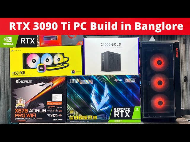 ULTIMATE RTX 3090 Ti Machine Learning PC Build in India | @supercomputers_laptops