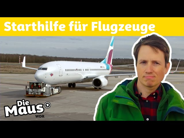 Wie kommt das Flugzeug auf die Startbahn? | DieMaus | WDR