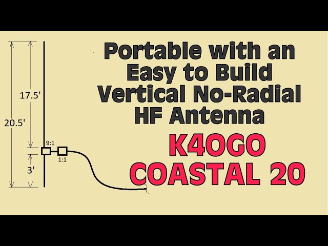Easy to Build Vertical No-Radial HF Antenna