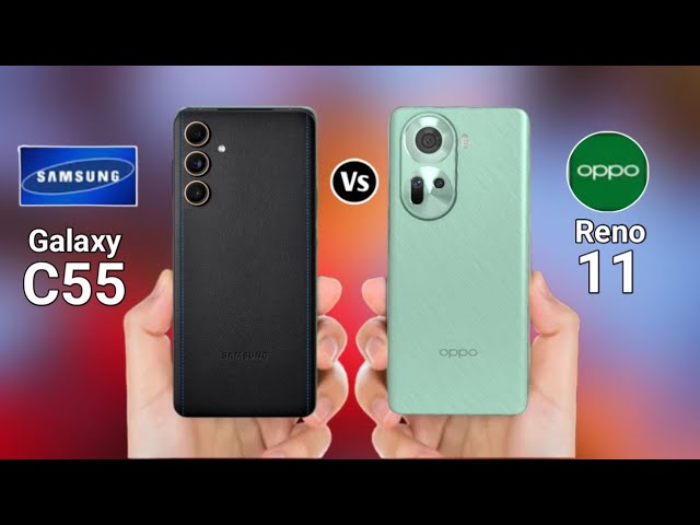 Samsung Galaxy C55 vs Oppo Reno 11 5g | Camera Comparison | Launch | Specs @ChotaTech1