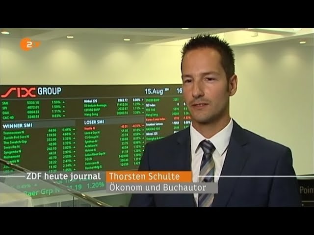 Thorsten Schulte im ZDF heute-journal: 40 Jahre Goldpreislösung des US-Dollars (15.08.2011)