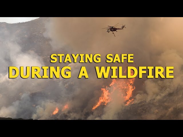 How to stay safe during a wildfire