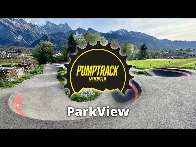 Pumptrack Maienfeld, GR / Schweiz (#ParkView Tour 424)