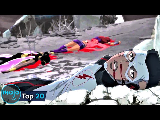 Top 20 Most Shocking Moments In DC Animated Movies