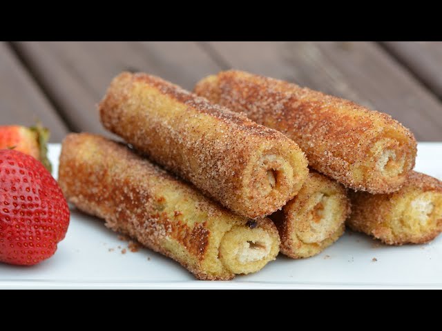 French Toast Roll-Ups in different ways