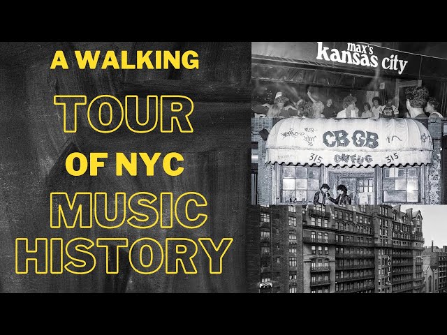 The coolest music history locations in NYC