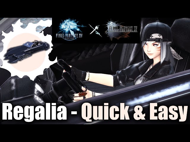 Easy Regalia Mount Farming Method - With Massive EXP on Top (FFXV Crossover Event)