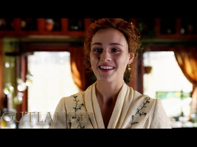 Outlander | Jamie Helps Brianna Get Ready For Her Wedding Day