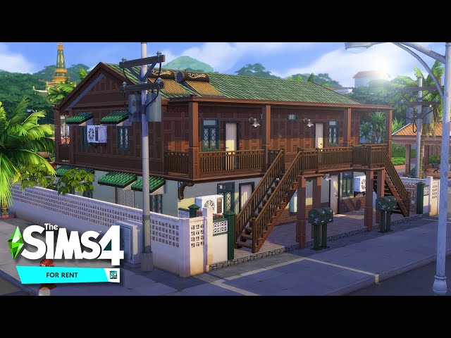 For Rent Apartments 🉐 || The Sims 4: Speed Build