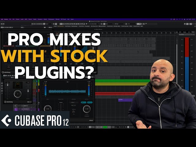 Can You Really Mix Just With Stock Plugins in Cubase? 🔥Download the Mix Session🔥