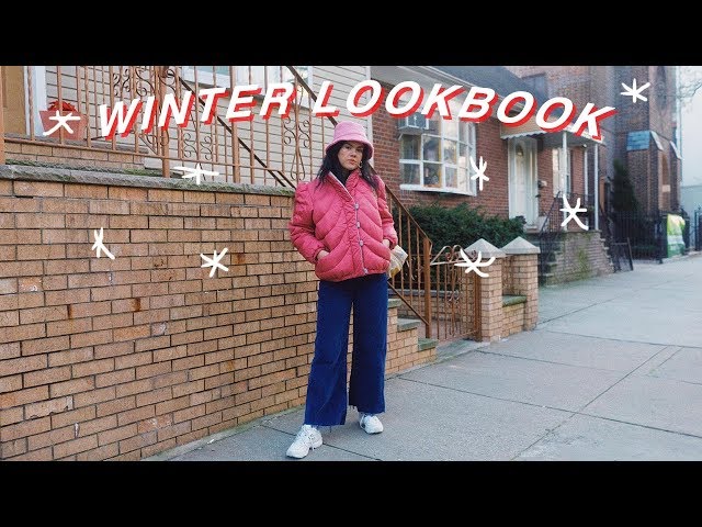 Winter Lookbook in NYC / Thrifted