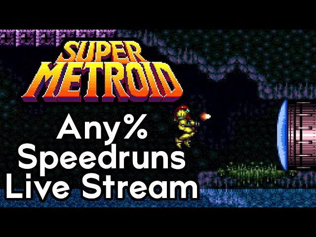 (Vertical Stream) Super Metroid - Any% Speedruns - I'm Racing in SGDQ in July!