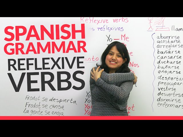 Learn Spanish Grammar - Reflexive Verbs in Spanish