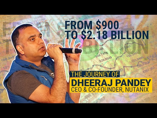 Dheeraj Pandey, CEO & Founder, Nutanix